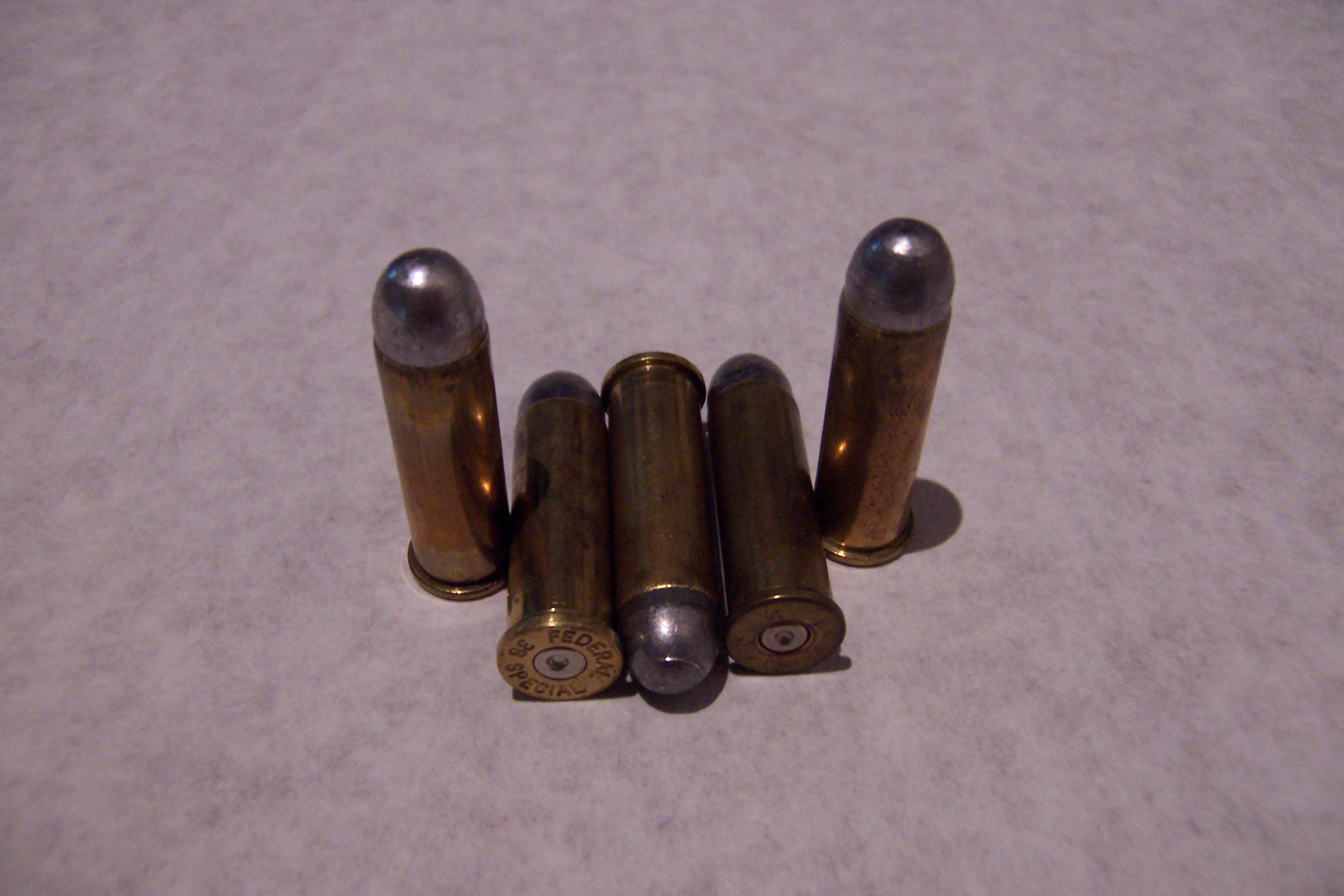 38 Special Dummy Rounds. 25 Rounds. Used brass - The Perfect Shot
